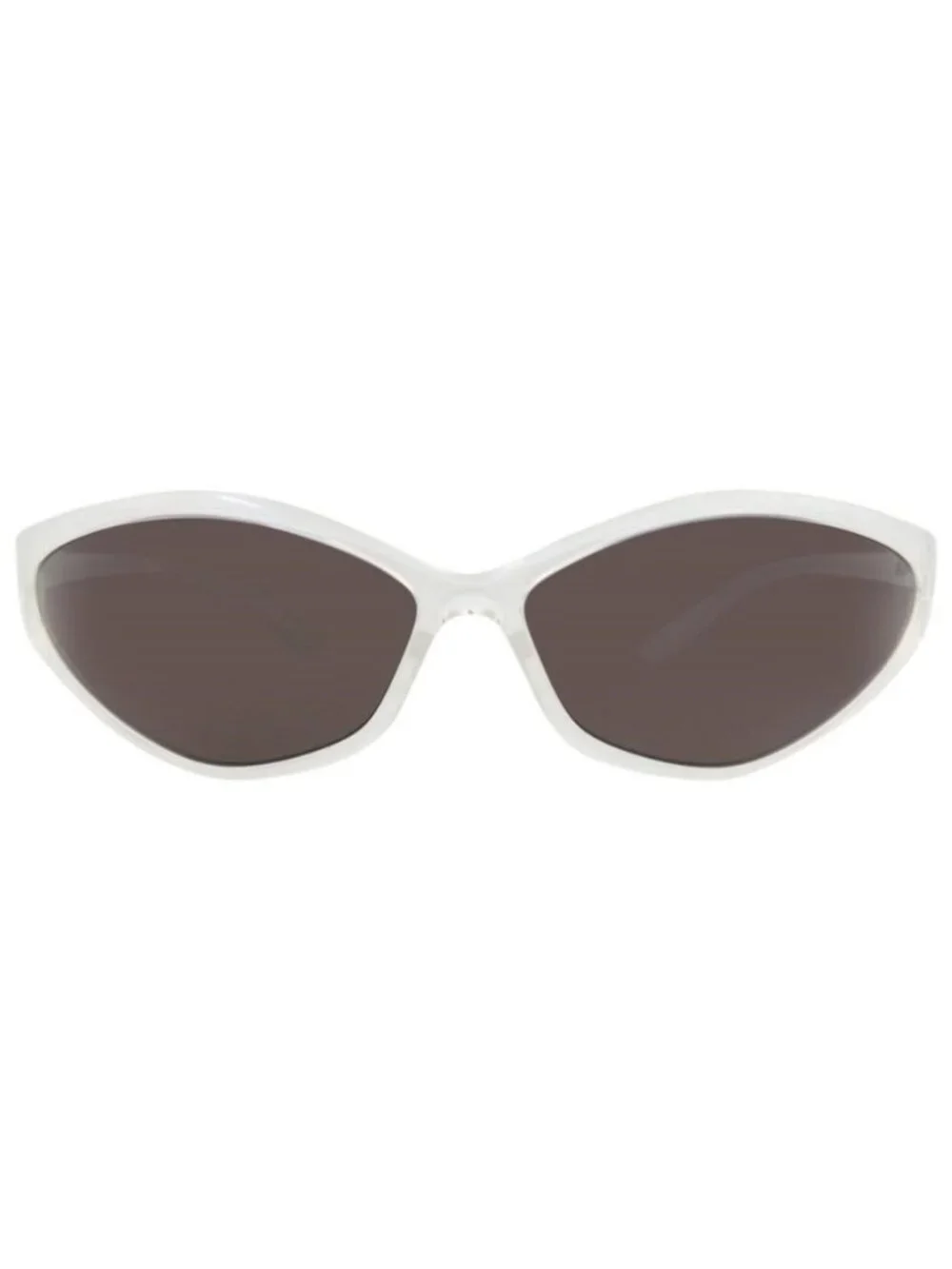 New Balenciaga Unisex Shield/Wrap Crystal Crystal Grey Fashion Designer Sunglass